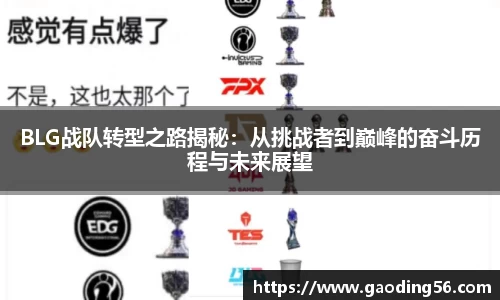 BLG战队转型之路揭秘：从挑战者到巅峰的奋斗历程与未来展望