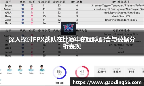 深入探讨FPX战队在比赛中的团队配合与数据分析表现