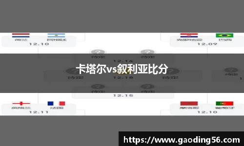 卡塔尔vs叙利亚比分