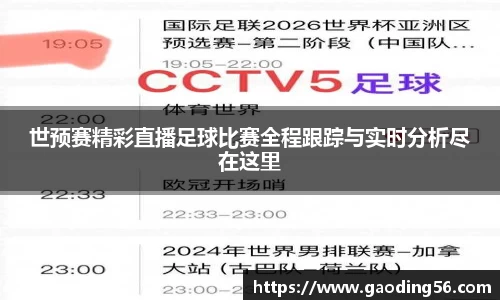 世预赛精彩直播足球比赛全程跟踪与实时分析尽在这里