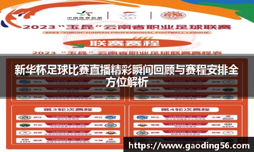 新华杯足球比赛直播精彩瞬间回顾与赛程安排全方位解析