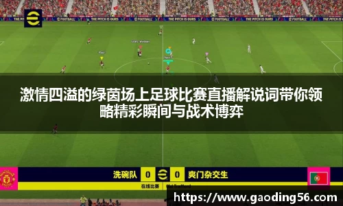 激情四溢的绿茵场上足球比赛直播解说词带你领略精彩瞬间与战术博弈
