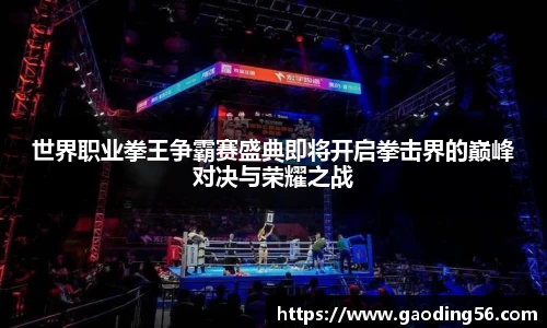 世界职业拳王争霸赛盛典即将开启拳击界的巅峰对决与荣耀之战