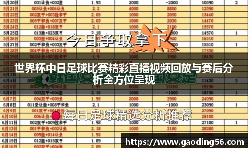 世界杯中日足球比赛精彩直播视频回放与赛后分析全方位呈现